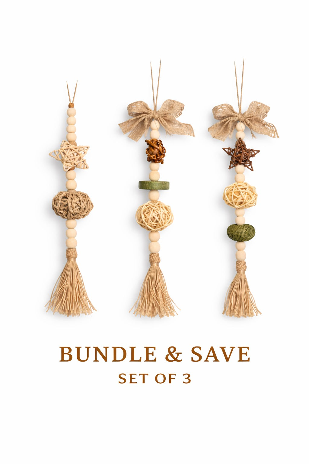 Royal Hanging Nibble Drop™ Set Of 3 Natural Chew Toys