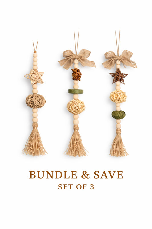 Royal Hanging Nibble Drop™ Set Of 3 Natural Chew Toys